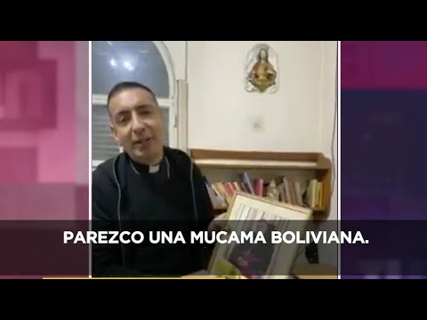 Polémico mensaje de un cura de Lanús: ‘Parezco una mucama boliviana’