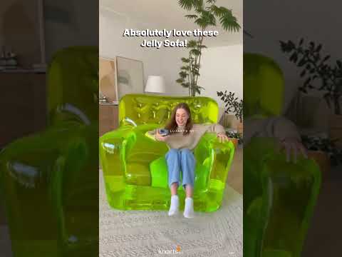 These jelly sofa look absolutely awesome! 👏👏