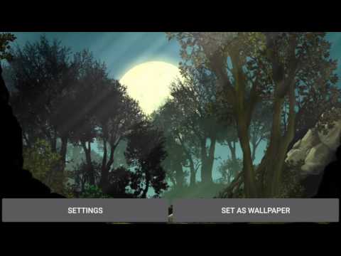 Moon live wallpaper Video