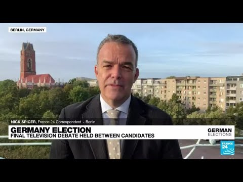 German candidates clash in last TV debate before vote • FRANCE 24 English