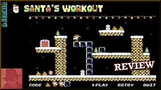Santa's Workout : Homebew from 2021 - on the Commodore 64 !! with Commentary