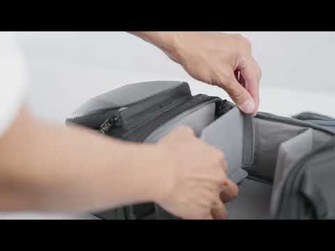 Рюкзак сумка через плечо для фотокамеры, штатива K&F Concept Urban Wanderer U02 10 л черный (KF13.176) - фото 1 - id-p2661190811