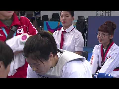 2017 Muju World Championships  W+73kg Semi final   WALKDEN Bianca GBR VS AN Saebom KOR
