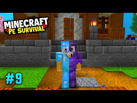 Yupp Tanvir - Finally I Made Netherite Armour And Tools In Minecraft Pe Survival Series In Hindi (#9)