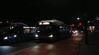 2015/2018 New Flyer Xcelsiors: 7532 on the B6 and on the B82 at Glenwood Road & Rockaway Parkway