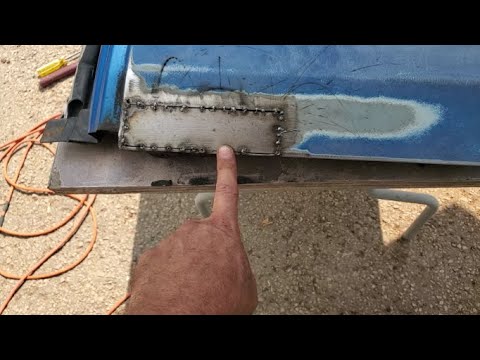 Weld A Patch With FLUX CORE??