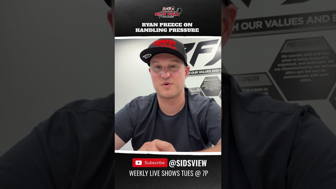Ryan Preece on Handling Pressure
