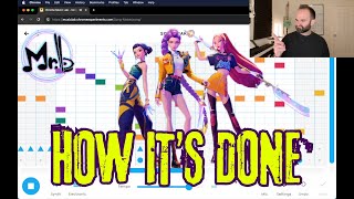 HOW IT'S DONE from K-POP DEMON HUNTERS on Chrome Music Lab