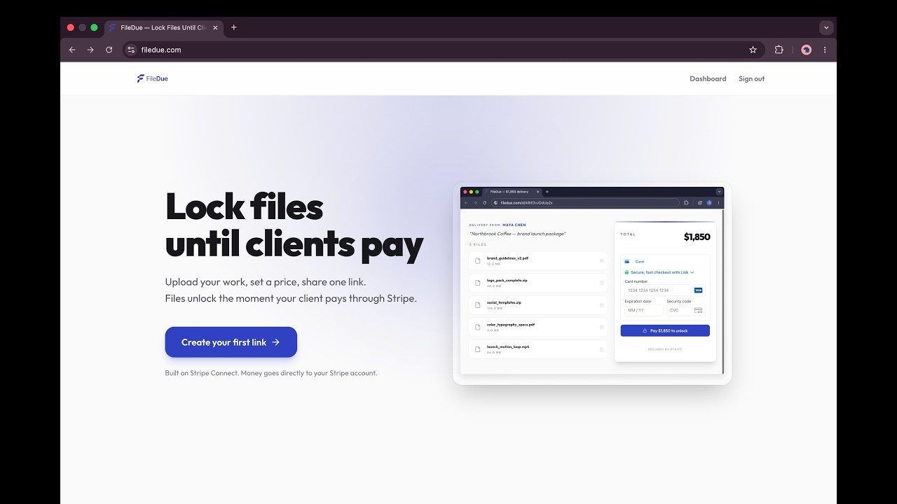 FileDue video preview