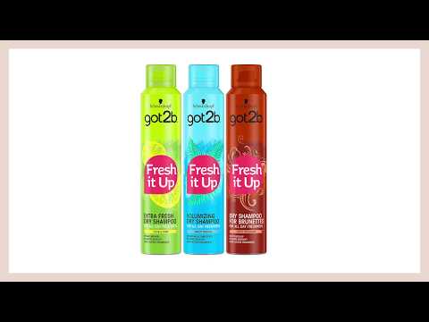 Schwarzkopf Got2b Fresh It Up Volumizing Sausas šampūnas moterims, 200 ml video