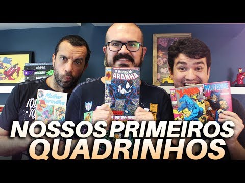 Os primeiros quadrinhos de super-heróis que compramos | Pipoca e Nanquim 289