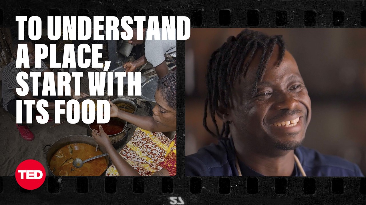 What I Learned from Cooking My Way Across a Continent | Dieuveil Malonga | TED