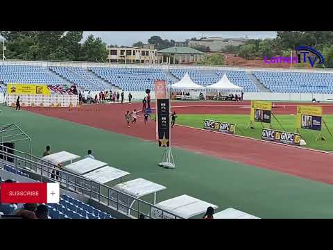 U15 girls 100m. Heat 3. Ghana fastest human finals. Cape Coast2023.