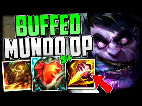 RIOT MADE MUNDO JUNGLE THE BEST LATE GAME CARRY💪 (MOST DAMAGE DEALT🔥) - League of Legends Season 13