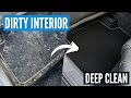 Dirty Interior Deep Clean | Interior Car Detailing Transformation