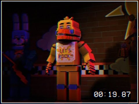 Circus Baby's Pizza Simulator - "Stage Performance" - 1993 [Re-Animated Minecraft] FNAF PLUS