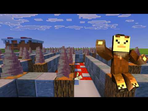 One Wrong Move And It's All Over | Minecraft Parkour Maze [Maze 10]