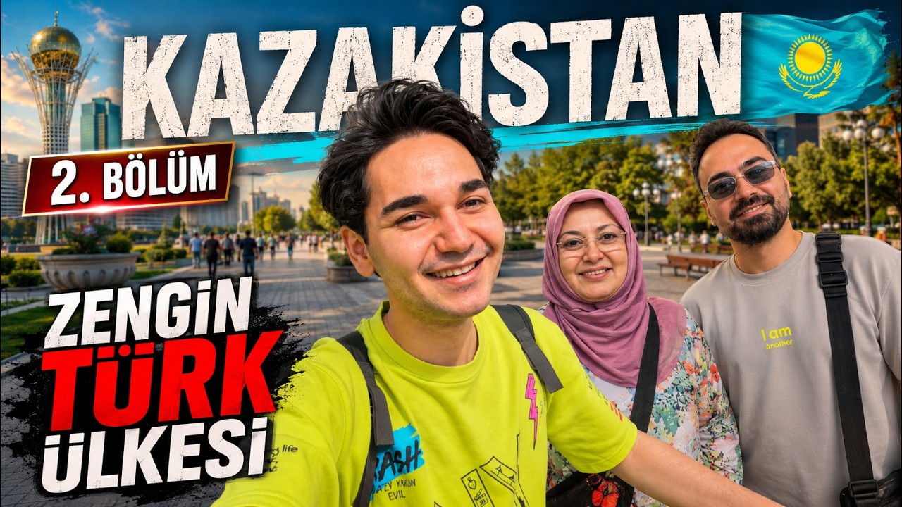 Zengin TÜRK Ülkesi Kazakistan! 🇰🇿 Annemle Kazakistan 2. Bölüm