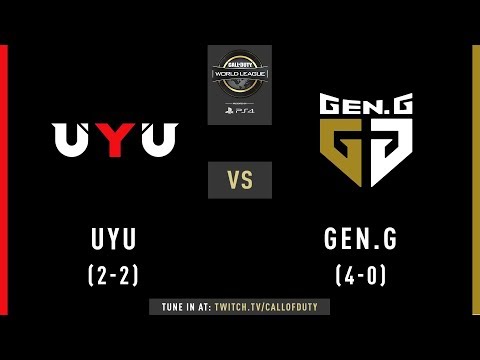 UYU vs Gen.G | CWL Pro League 2019 | Division A | Week 2 | Day 2