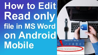 How to edit read only file in MS Word on android smartphone