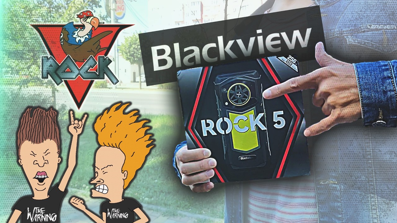 "Тяжелый РОЦК" - Обзор [BlackView ROCK V]