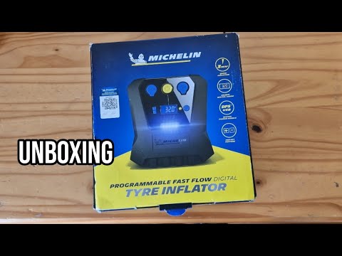 Michelin Tyre Inflator Unboxing