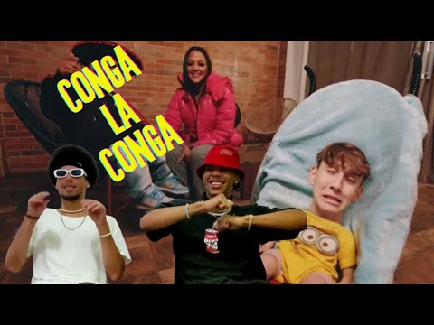 (React Music)🔥 Tavin , Nolly, Lil Vi - Conga la Conga (Vídeoclipe Oficial)