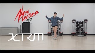 Ten (텐) - "New Heroes" Dance Tutorial (Intro - Chorus) [XTRM Stanford K-pop]