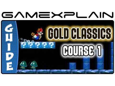 New Super Mario Bros. 2: Gold Classic Pack Secrets & Star Coins (Course 1)