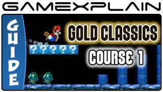 New Super Mario Bros. 2: Gold Classic Pack Secrets & Star Coins (Course 1)