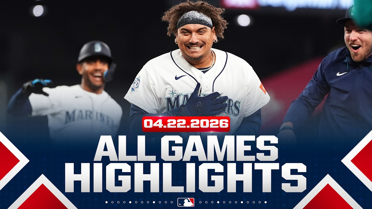 Highlights from ALL GAMES on 4/22 (Cubs win 8th straight, Munetaka Murakami homers AGAIN, MORE!)