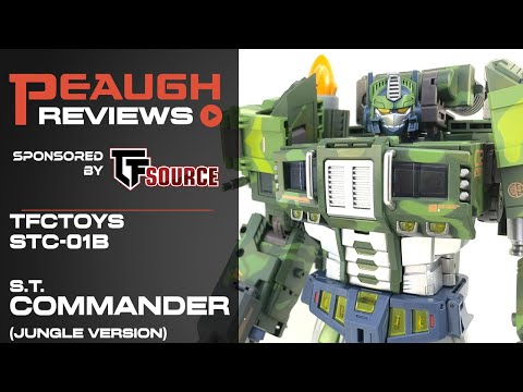 Video Review: TFCToys STC-01B S.T. COMMANDER (Jungle Version)