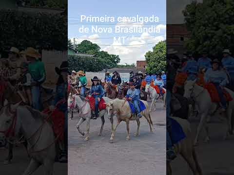 cavalgada de Nova Brasilândia MT #causos #cavalgada #shorts