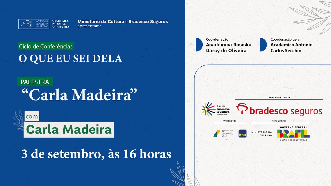 "Carla Madeira", por Carla Madeira