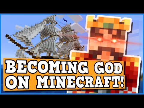 Becoming A God In Minecraft - Minecraft Is the best game ever! 100% not broken I promise