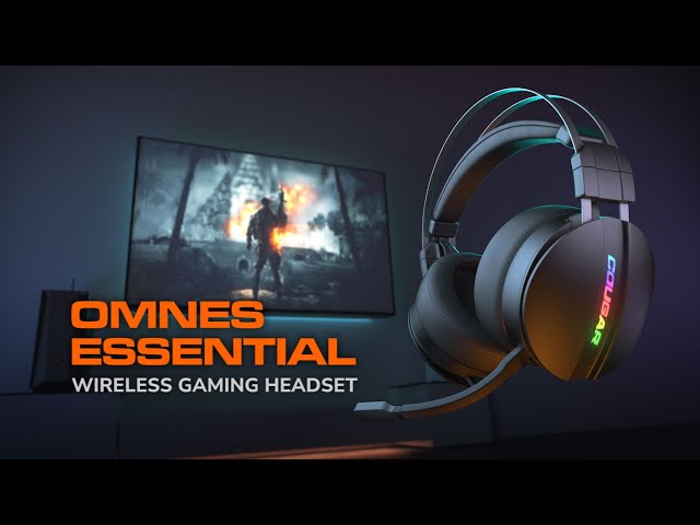 Cougar Omnes Essential Auriculares Gaming Inalámbricos Negros video