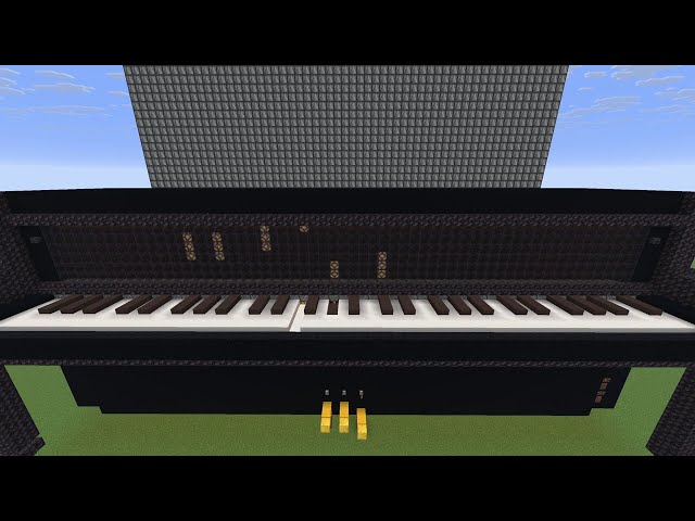 Note Player Mc Working note block player piano - Debussy and Joplin tribute Minecraft Map
