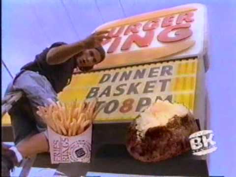 1992 Burger King Commercial #1: Dinner Baskets