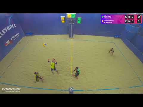13:25 I. Datsiuk / I. Skrynnik - I. Romanenko / M. Bedukha 31.01.2023 | Winners Beach Volleyball