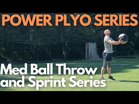 Power Plyos Series - Med Ball Throw + Sprint Series (POWER IN MULTIPLE PLANES)