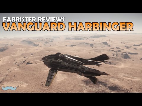 Aegis Vanguard Harbinger Review | Star Citizen 3.17 4K Gameplay