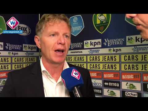 Reactie Fons Groenendijk na ADO Den Haag - Excelsior