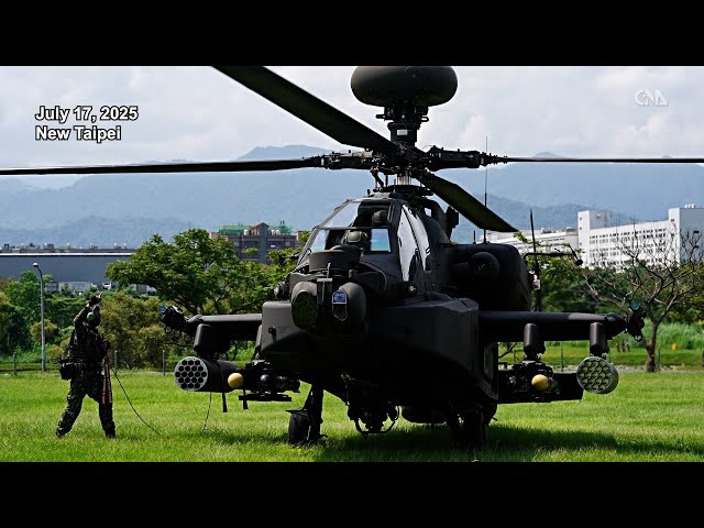 Troops, choppers wrap up Han Kuang drills in New Taipei