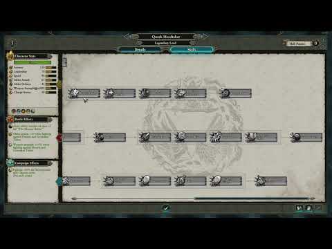Total War: Warhammer 2 - Queek Legendary Lord Skills