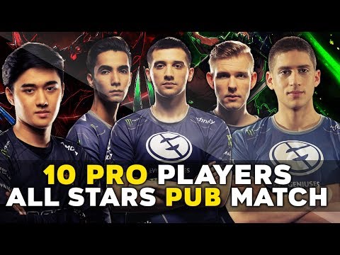 When Pro Players Meet in Pub - FULL ALL STAR MATCH ft. Abed Invoker, Arteezy Arc Warden, SumaiL WR