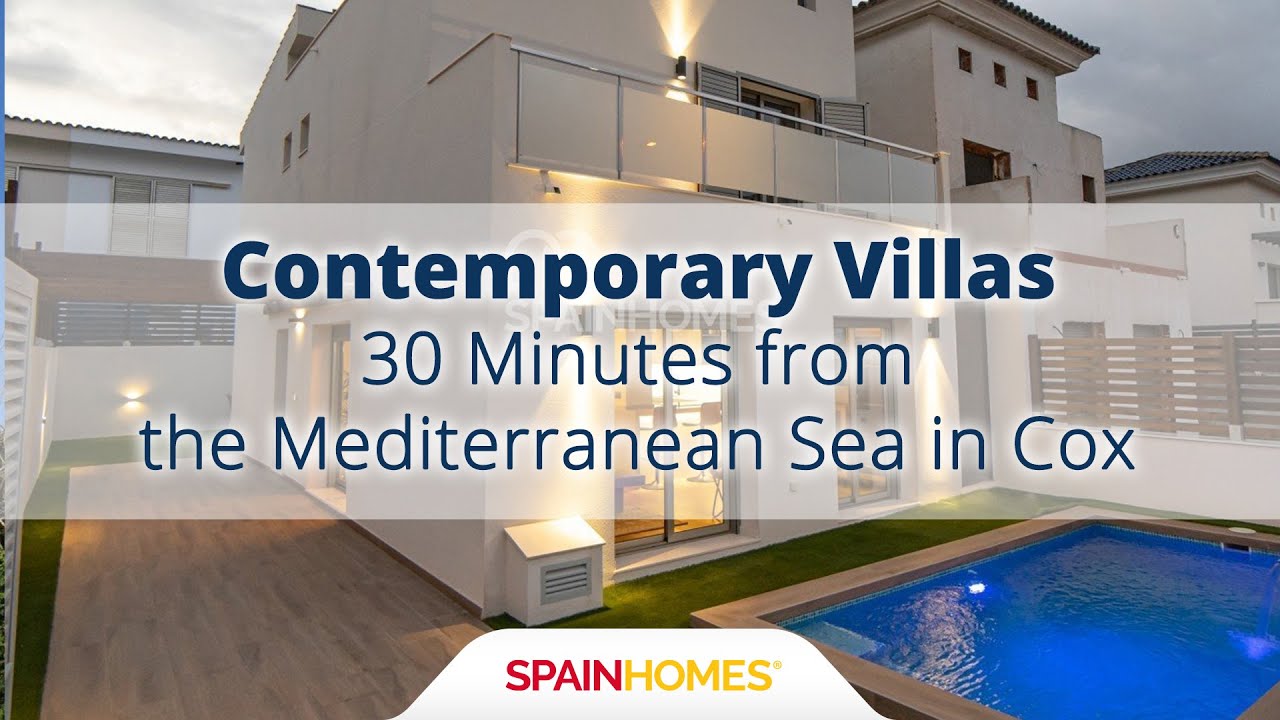 Villas contemporáneas a 30 minutos del mar Mediterráneo en Cox