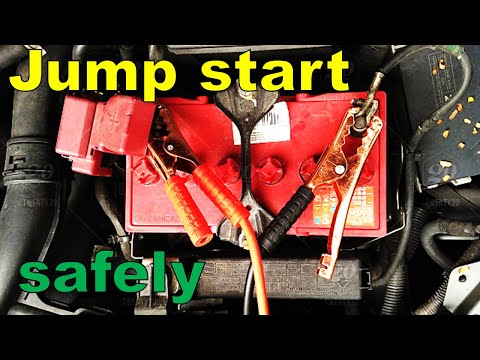 How To SAFELY Jump Start a Car With Jump Leads | Easy DIY with Cyd
