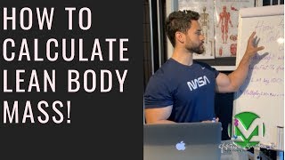 How to calculate Lean Body Mass (LBM)