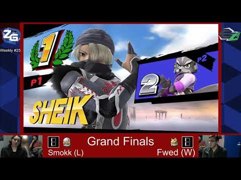 Smash 4 Weekly #25 Smokk vs Fwed Grand Final