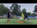 Pre season shooting with Manchester United’s Anthony Elanga